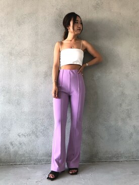 「アイテム（キャミソール）」を使った、sonaさん（レディース・159cm・10代）の夏コーディネート