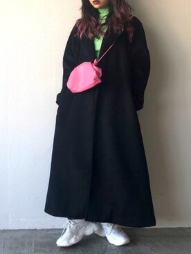 「SHAGGIE（シャギー）のアイテム（ジャケット/アウター）」を使った、sonaさん（レディース・159cm）の秋コーディネート