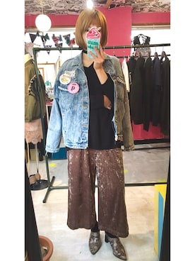 「Jagger（-）のアイテム」を使った、toyさん（レディース・164cm）の春コーディネート