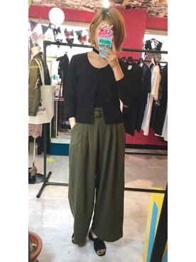 「Jagger（-）のアイテム」を使った、toyさん（レディース・164cm）の春コーディネート