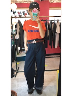 「Jagger（-）のアイテム」を使った、toyさん（レディース・164cm）の春コーディネート