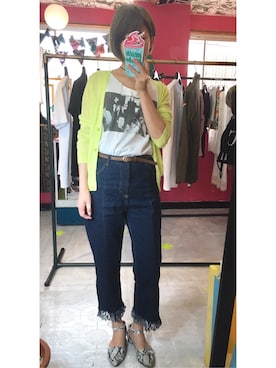 「Jagger（-）のアイテム」を使った、toyさん（レディース・164cm）の夏コーディネート