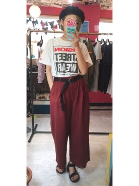 「Jagger（-）のアイテム」を使った、toyさん（レディース・164cm）の夏コーディネート