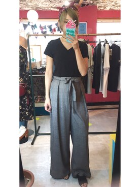 「Jagger（-）のアイテム」を使った、toyさん（レディース・164cm）の夏コーディネート