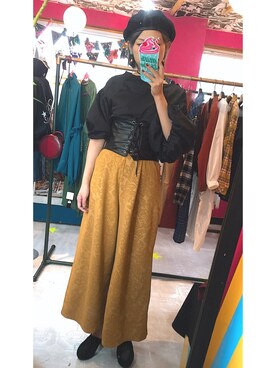 「Jagger（-）のアイテム」を使った、toyさん（レディース・164cm）の秋コーディネート