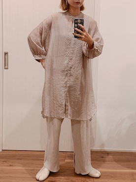 yuさん（レディース・158cm）の春コーディネート