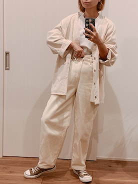 yuさん（レディース・158cm）の春コーディネート