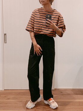 「UNIQLO U」｜yuさん（レディース・158cm）の夏コーディネート