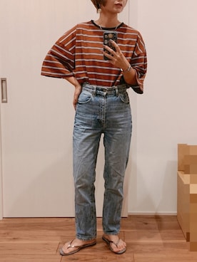 yuさん(レディース・158cm)の夏コーディネート