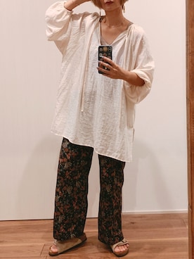 yuさん（レディース・158cm）の夏コーディネート