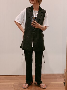 yuさん（レディース・158cm）の夏コーディネート