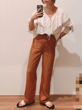 yuさん(レディース・158cm)の夏コーディネート