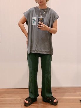 yuさん（レディース・158cm）の夏コーディネート