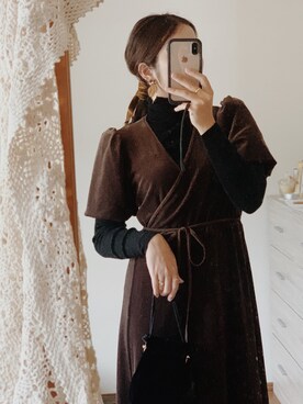 「UNIQLO（ユニクロ）のエクストラファインメリノリブタートルネックセーター（長袖）（ニット/セーター、ブラック系）」を使った、tai さんの冬コーディネート