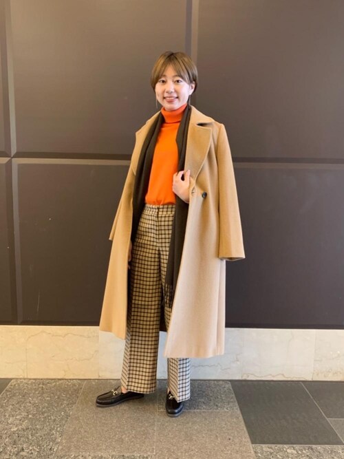 高橋 寿代 ユナイテッドアローズ 銀座店 United Arrowsのニット セーターを使ったコーディネート Wear