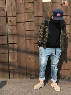 「エアモック」｜yossyさん（メンズ・174cm）の春コーディネート