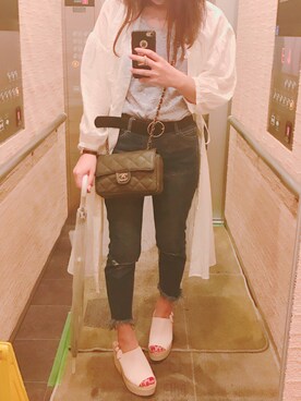 🧡さん（レディース・153cm）の夏コーディネート