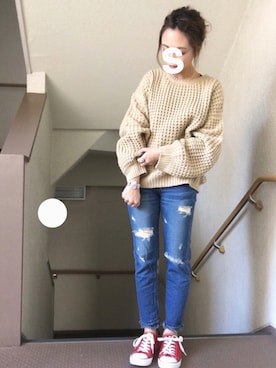 skyさん（レディース・153cm）の冬コーディネート