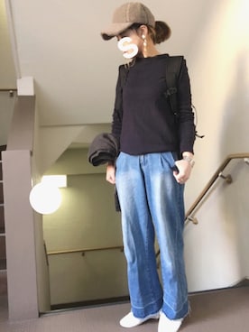 skyさん（レディース・153cm）の冬コーディネート