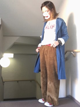 skyさん（レディース・153cm）の春コーディネート