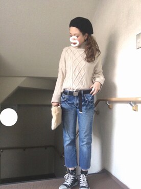 skyさん（レディース・153cm）の冬コーディネート