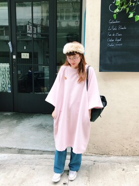 「0_1（リンイー）のアイテム」を使った、Dさん（レディース・155cm）の春コーディネート