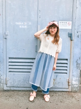 Dさん（レディース・155cm）の春コーディネート