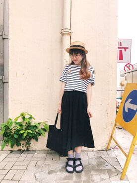 Dさん（レディース・155cm）の春コーディネート