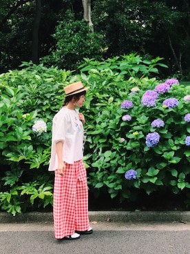 Dさん（レディース・155cm）の夏コーディネート