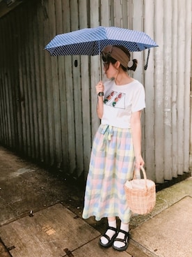 Dさん(レディース・155cm)の夏コーディネート