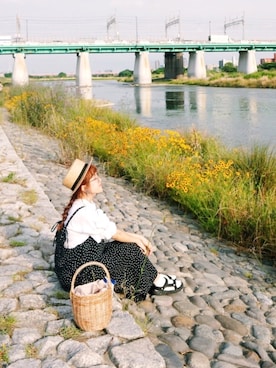 Dさん（レディース・155cm）の夏コーディネート