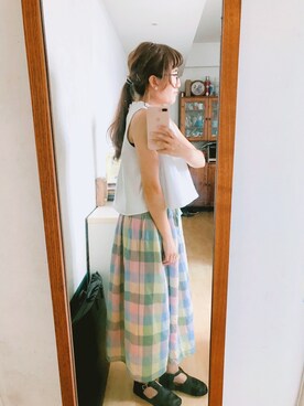 Dさん(レディース・155cm)の夏コーディネート