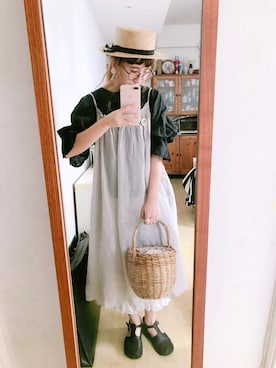 Dさん（レディース・155cm）の夏コーディネート