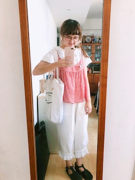 Dさん（レディース・155cm）の夏コーディネート