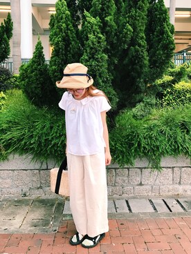 Dさん（レディース・155cm）の夏コーディネート