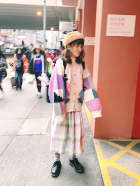 Dさん(レディース・155cm)の冬コーディネート