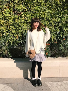 Dさん（レディース・155cm）の冬コーディネート