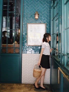 Dさん（レディース・155cm）の春コーディネート