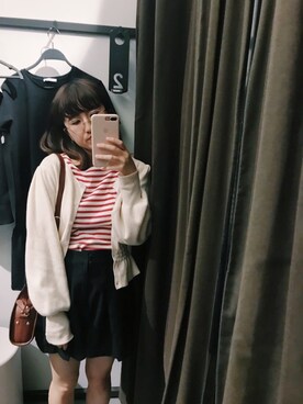 Dさん（レディース・155cm）の秋コーディネート