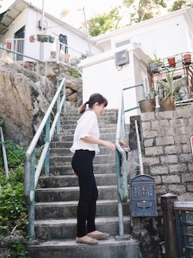 Dさん（レディース・155cm）の秋コーディネート