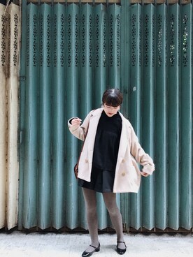 Dさん（レディース・155cm）の冬コーディネート