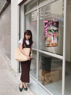 Dさん（レディース・155cm）の秋コーディネート