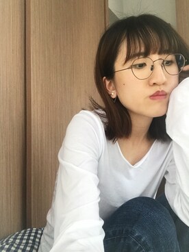 Dさん（レディース・155cm）の冬コーディネート