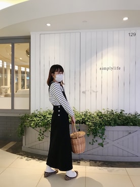 Dさん（レディース・155cm）の冬コーディネート