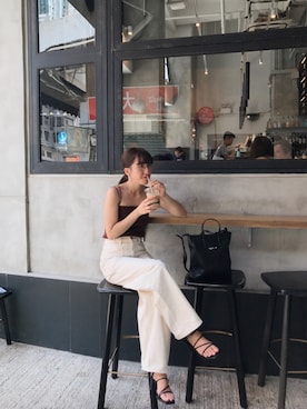 Dさん(レディース・155cm)の夏コーディネート