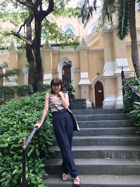 Dさん（レディース・155cm）の夏コーディネート