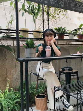 Dさん（レディース・155cm）の秋コーディネート