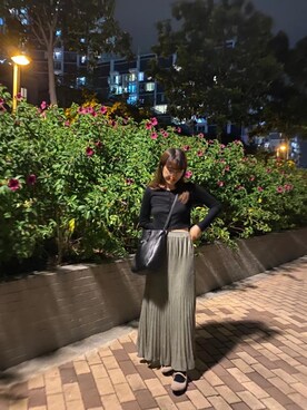 Dさん（レディース・155cm）の秋コーディネート