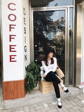 Dさん（レディース・155cm）の冬コーディネート