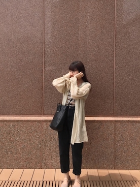 Dさん（レディース・155cm）の春コーディネート